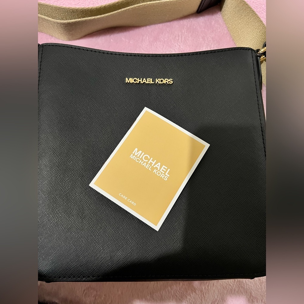 Michael Kors Black Crossbody Bag New - Picture 5 of 7